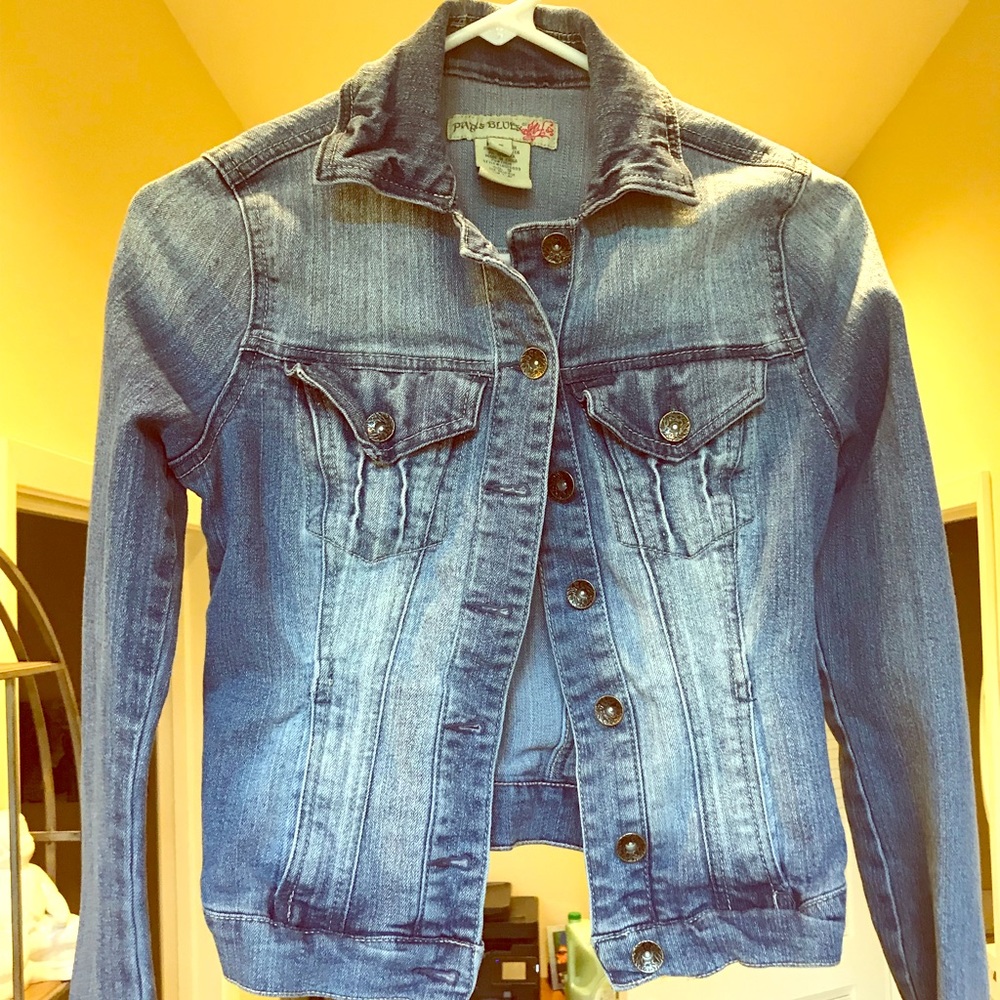 Paris Blue Jean Jacket Small